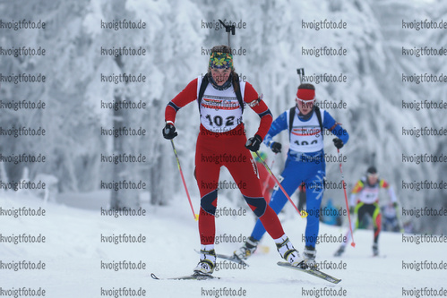 08.01.2017, xkvx, Wintersport, DSV Biathlon Deutschlandpokal Sprint v.l. LITZENBAUER Leonie