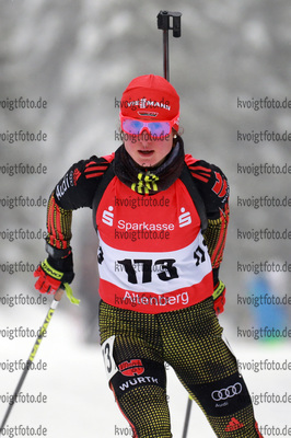 14.01.2017, xkvx, Wintersport, DSV Biathlon Deutschlandpokal Sprint v.l. MAIER Christin