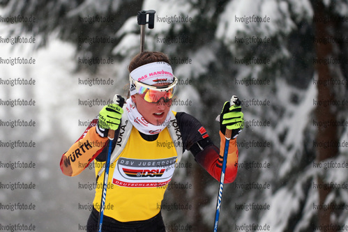 14.01.2017, xkvx, Wintersport, DSV Biathlon Deutschlandpokal Sprint v.l. SCHABER Sarah