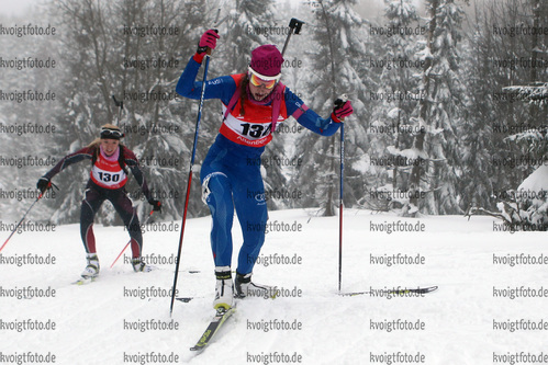 14.01.2017, xkvx, Wintersport, DSV Biathlon Deutschlandpokal Sprint v.l. VOGL Lara