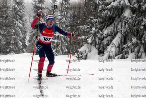 14.01.2017, xkvx, Wintersport, DSV Biathlon Deutschlandpokal Sprint v.l. MUSSMANN Stina