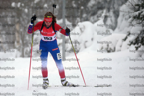 14.01.2017, xkvx, Wintersport, DSV Biathlon Deutschlandpokal Sprint v.l. LITZENBAUER Leonie