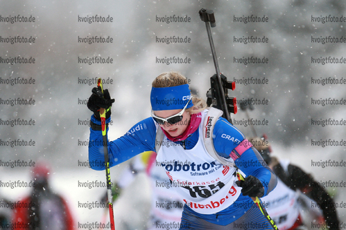 15.01.2017, xkvx, Wintersport, DSV Biathlon Deutschlandpokal Massenstart v.l. SACHENBACHER Maria