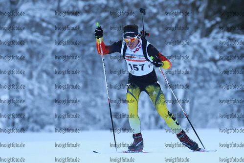 28.01.2017, xkvx, Wintersport, DSV Biathlon Deutschlandpokal Sprint v.l. GLOECKNER Jonas