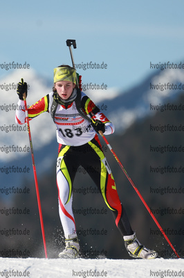28.01.2017, xkvx, Wintersport, DSV Biathlon Deutschlandpokal Sprint v.l. BEHRINGER Emilie