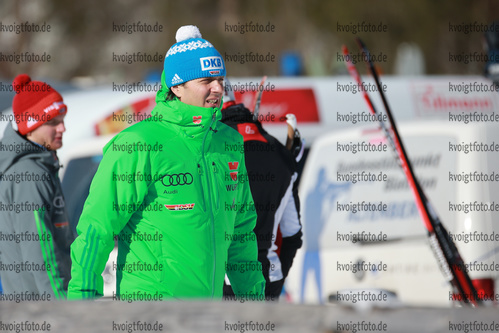 28.01.2017, xkvx, Wintersport, DSV Biathlon Deutschlandpokal Sprint v.l. HEINICKE Ilmar