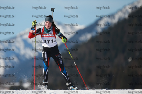 28.01.2017, xkvx, Wintersport, DSV Biathlon Deutschlandpokal Sprint v.l. MARX Nele
