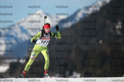 28.01.2017, xkvx, Wintersport, DSV Biathlon Deutschlandpokal Sprint v.l. SCHARFENBERG Saskia