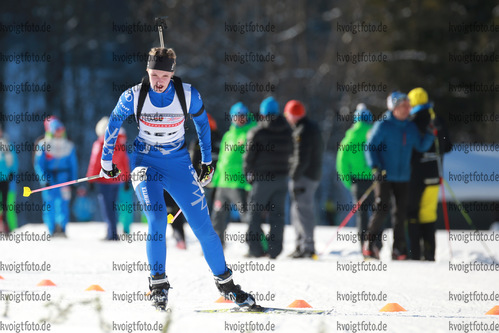 29.01.2017, xkvx, Wintersport, DSV Biathlon Deutschlandpokal Verfolgung v.l. LOTZENBURGER Xenia
