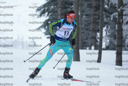 02.02.2017, xkvx, Wintersport, Biathlon IBU Junior Open European Championships - Nove Mesto Na Morave, Einzel v.l. TRUSH Vitaliy UKR