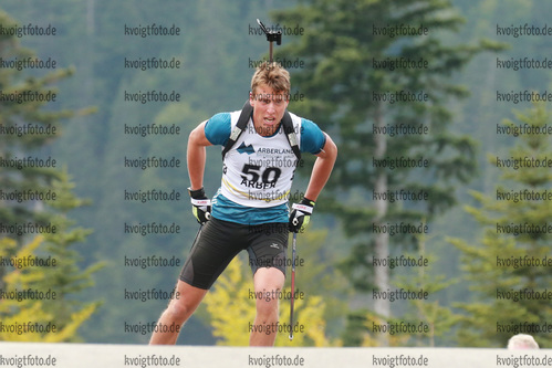 09.09.2017, xkvx, Biathlon, Deutsche Meisterschaften Biathlon am Arber, Sprint, emspor, v.l. JANKE Maximilian