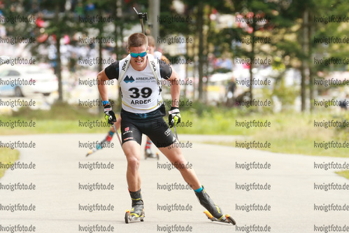 09.09.2017, xkvx, Biathlon, Deutsche Meisterschaften Biathlon am Arber, Sprint, emspor, v.l. HORN Philipp