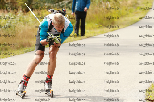 09.09.2017, xkvx, Biathlon, Deutsche Meisterschaften Biathlon am Arber, Sprint, emspor, v.l. LOHSCHMIDT Sven