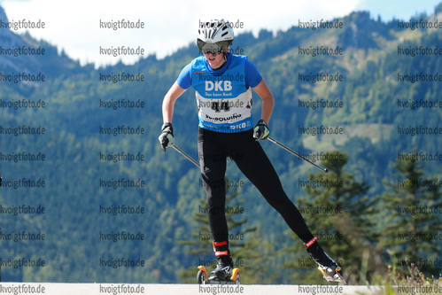 15.09.2017, xkvx, Biathlon, Deutsche Meisterschaften Biathlon Ruhpolding, Spezial Langlauf, emspor, v.l. BLASHKO Daria