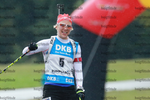 16.09.2017, xkvx, Biathlon, Deutsche Meisterschaften Biathlon Ruhpolding, Massenstart, emspor, v.l. HORCHLER Karolin