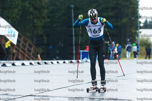 06.10.2017, xkvx, Wintersport, Biathlon Nordcup 2017, Skiroller Klassisch v.l. BARCHEWITZ Oscar