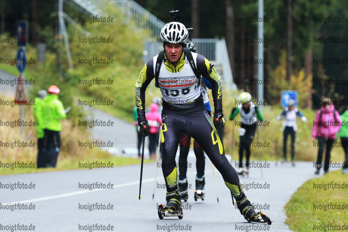 07.10.2017, xkvx, Wintersport, Biathlon Nordcup 2017, Sprint v.l. BURGSTALLER Andreas