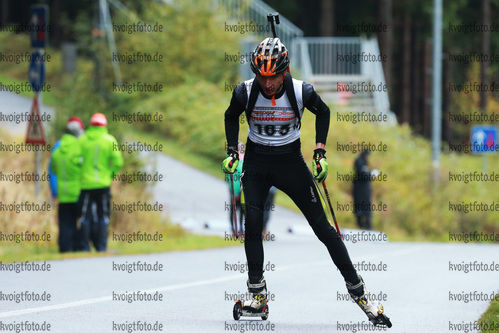 07.10.2017, xkvx, Wintersport, Biathlon Nordcup 2017, Sprint v.l. EICHHORN Felix