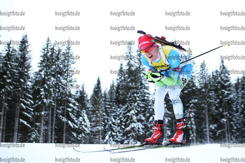 10.12.2017, xkvx, Wintersport, Biathlon IBU Junior Cup - Obertilliach, Sprint v.l. NAGLIC Luka