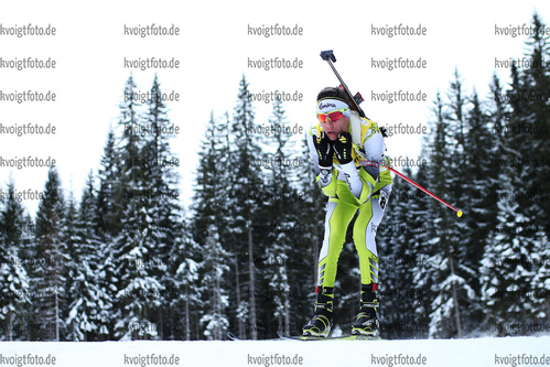 10.12.2017, xkvx, Wintersport, Biathlon IBU Junior Cup - Obertilliach, Sprint v.l. BUTA Florin-Catalin