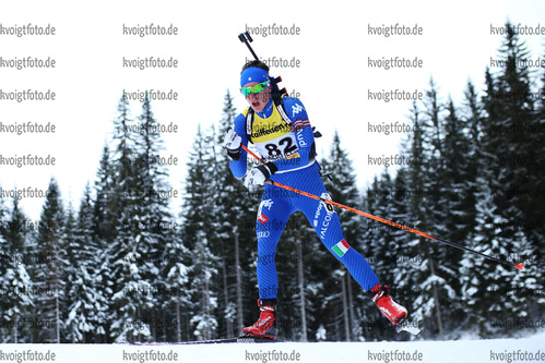 10.12.2017, xkvx, Wintersport, Biathlon IBU Junior Cup - Obertilliach, Sprint v.l. BIONAZ Didier