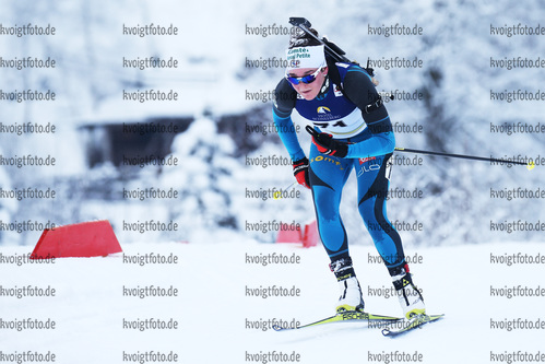 15.12.2017, xkvx, Wintersport, Biathlon IBU Junior Cup - Ridnaun, Einzel v.l. JEANMONNOT LAURENT Lou