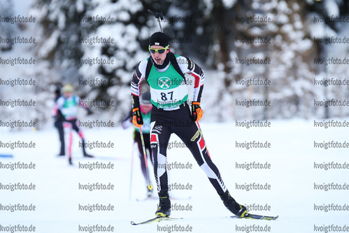 17.12.2017, xkvx, Wintersport, Alpencup - DSV Biathlon Deutschlandpokal v.l. RUCKENDOR Jakob