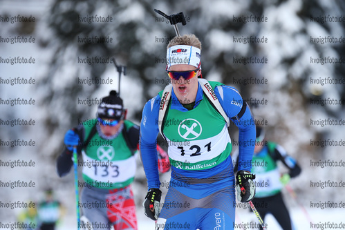 17.12.2017, xkvx, Wintersport, Alpencup - DSV Biathlon Deutschlandpokal v.l. LANKES Raphael