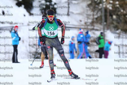 17.12.2017, xkvx, Wintersport, Alpencup - DSV Biathlon Deutschlandpokal v.l. MENZ Benjamin