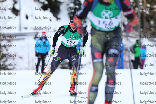 17.12.2017, xkvx, Wintersport, Alpencup - DSV Biathlon Deutschlandpokal v.l. RUDOLPH Hendrik