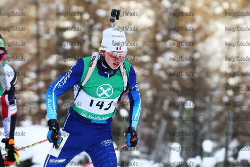17.12.2017, xkvx, Wintersport, Alpencup - DSV Biathlon Deutschlandpokal v.l. WERNER Johan