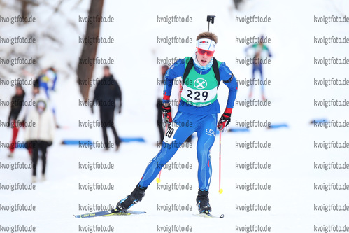 17.12.2017, xkvx, Wintersport, Alpencup - DSV Biathlon Deutschlandpokal v.l. MALTSEV Dmitrij