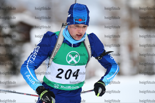 17.12.2017, xkvx, Wintersport, Alpencup - DSV Biathlon Deutschlandpokal v.l. ARSAN Florian