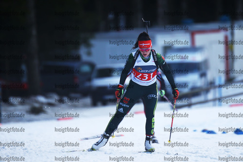 07.01.2018, xkvx, Wintersport, DSV Biathlon Deutschlandpokal - Notschrei, Verfolgung v.l. FRUEHWIRT Juliane