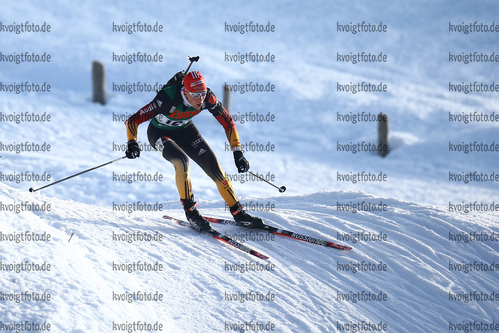 13.01.2018, xkvx, Wintersport, Alpencup - DSV Biathlon Deutschlandpokal - Hochfilzen, Einzel v.l. JANKE Maximilian