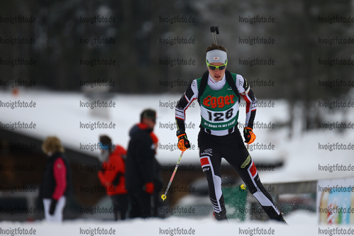 14.01.2018, xkvx, Wintersport, Alpencup - DSV Biathlon Deutschlandpokal - Hochfilzen, Sprint v.l. RUCKENDORFER Jakob