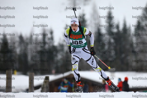 14.01.2018, xkvx, Wintersport, Alpencup - DSV Biathlon Deutschlandpokal - Hochfilzen, Sprint v.l. BEIER Felix