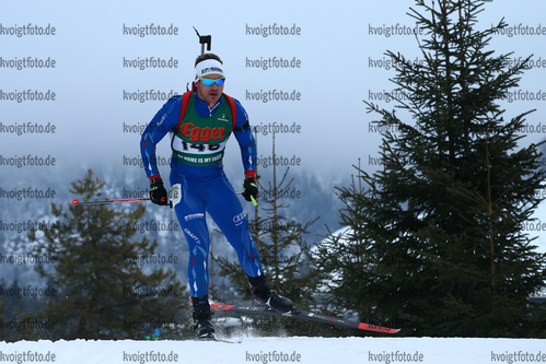 14.01.2018, xkvx, Wintersport, Alpencup - DSV Biathlon Deutschlandpokal - Hochfilzen, Sprint v.l. BOEHME Paul Bono