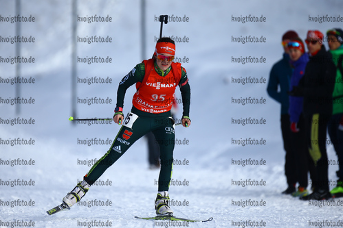 03.02.2018, xkvx, Wintersport, Alpencup - DSV Biathlon Deutschlandpokal - Oberhof, Sprint v.l. SAUTER Marina