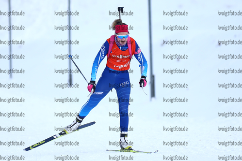 03.02.2018, xkvx, Wintersport, Alpencup - DSV Biathlon Deutschlandpokal - Oberhof, Sprint v.l. VOGL Lara