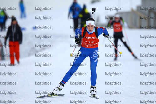 03.02.2018, xkvx, Wintersport, Alpencup - DSV Biathlon Deutschlandpokal - Oberhof, Sprint v.l. MUELLER Luise