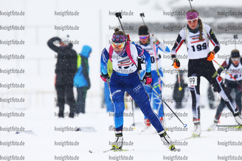 04.02.2018, xkvx, Wintersport, Alpencup - DSV Biathlon Deutschlandpokal - Oberhof, Sprint v.l. VOGL Lara