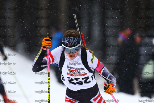 04.02.2018, xkvx, Wintersport, Alpencup - DSV Biathlon Deutschlandpokal - Oberhof, Sprint v.l. MESOTITSCH Soli