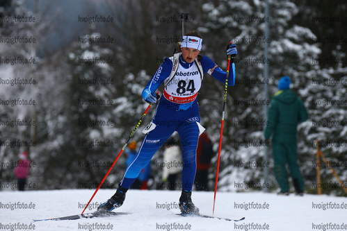 10.02.2018, xkvx, Wintersport, DSV Biathlon Deutschlandpokal - Altenberg, Massenstart v.l. REICHENBERGER Marit