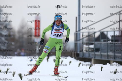 11.02.2018, xkvx, Wintersport, DSV Biathlon Deutschlandpokal - Altenberg, Verfolgung v.l. RING Lena