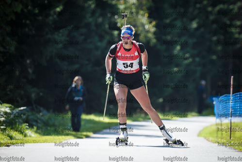 08.09.2018, xkvx, Biathlon, Deutsche Meisterschaften, Sprint , v.l. ARTINGER Linda
