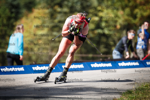 08.09.2018, xkvx, Biathlon, Deutsche Meisterschaften, Sprint , v.l. HERRMANN Denise
