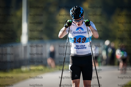 05.10.2018, xkvx, Biathlon, Deutschlandpokal, Langlauf Wettkampf, v.l. KOELLNER Hans