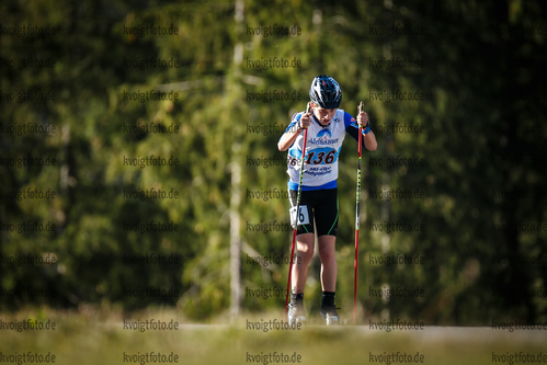 05.10.2018, xkvx, Biathlon, Deutschlandpokal, Langlauf Wettkampf, v.l. SOMMERFELD Thomas
