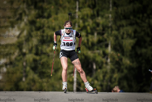 06.10.2018, xkvx, Biathlon, Deutschlandpokal, Sprint, v.l. BERNHARD Alexandra